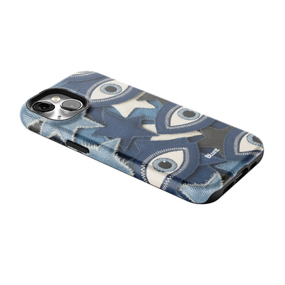 Evil Eye Denim iPhone Case gallery - Iphone_15_Iphone_2