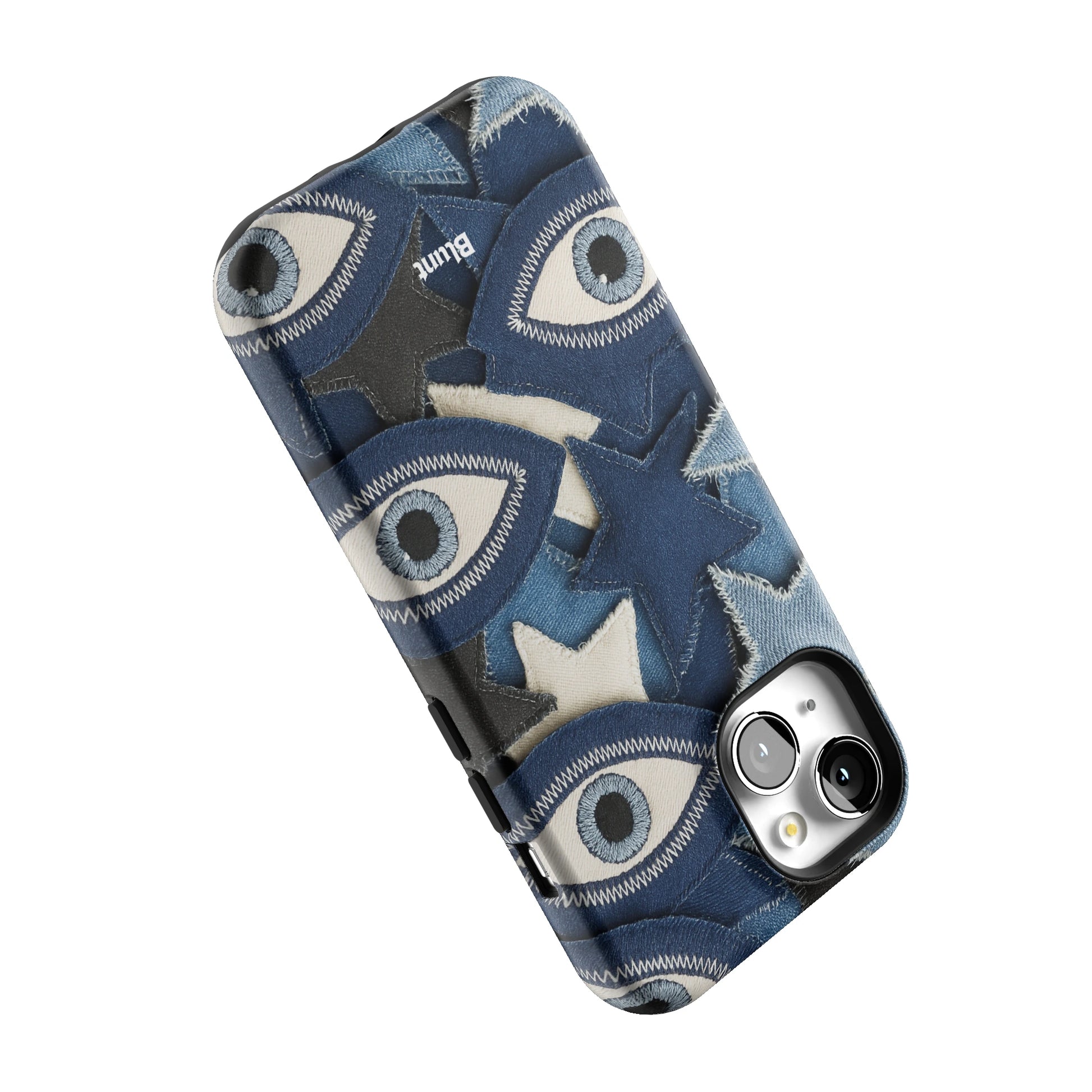 Evil Eye Denim iPhone Case gallery - Iphone_15_Iphone_5