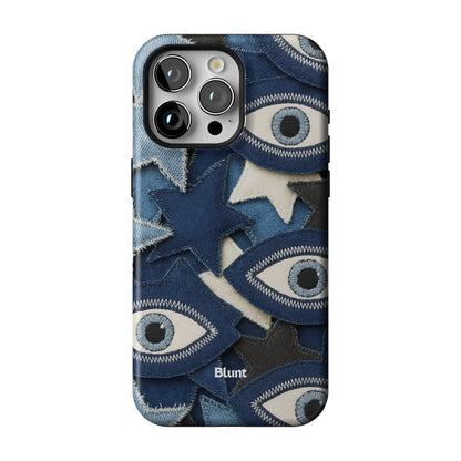 Evil Eye Denim iPhone Case gallery - Iphone_15_Pro_Max_1