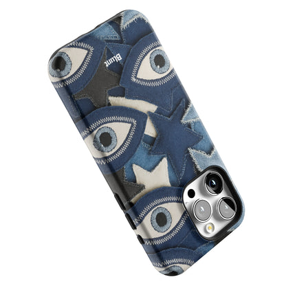 Evil Eye Denim iPhone Case gallery - Iphone_15_Pro_Max_5