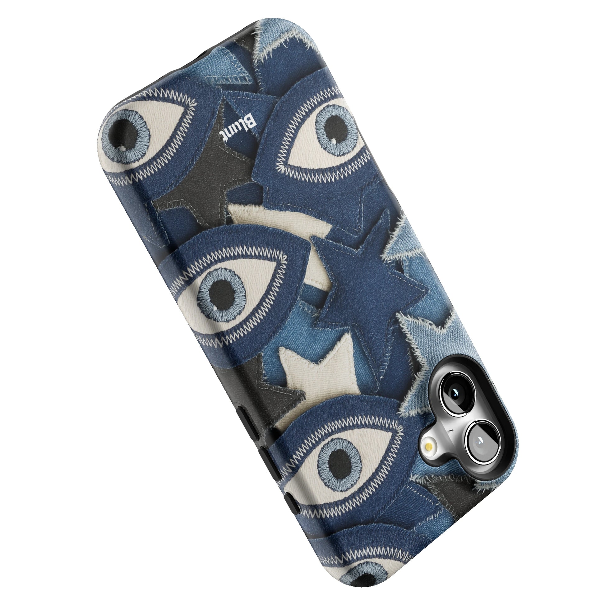 Evil Eye Denim iPhone Case gallery - Iphone_16_Mini_Air_Plus_5