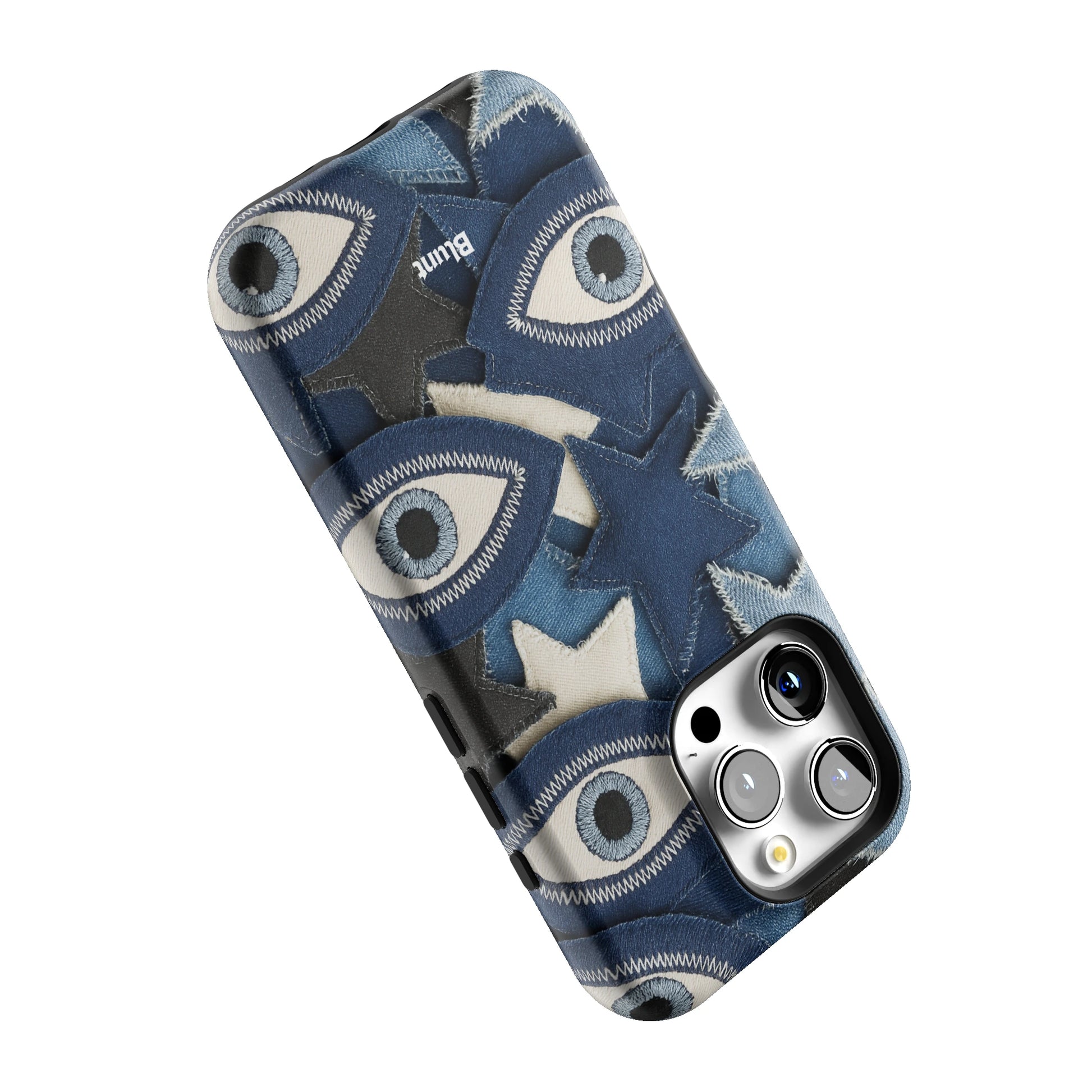 Evil Eye Denim iPhone Case gallery - Iphone_16_Pro_5