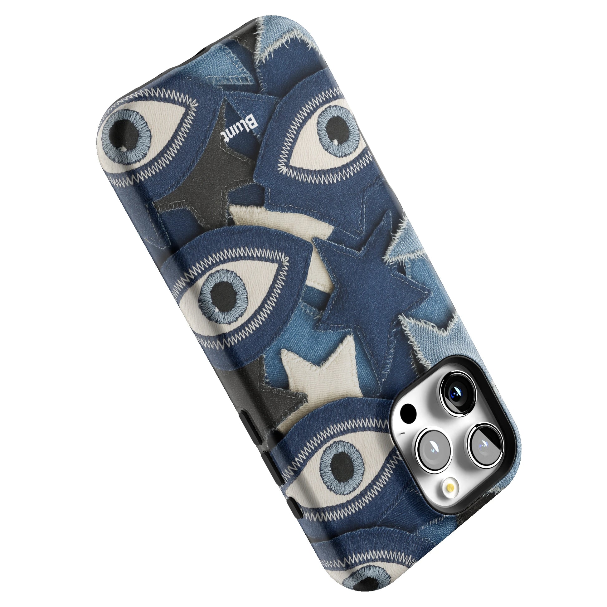 Evil Eye Denim iPhone Case gallery - Iphone_16_Pro_Max_5