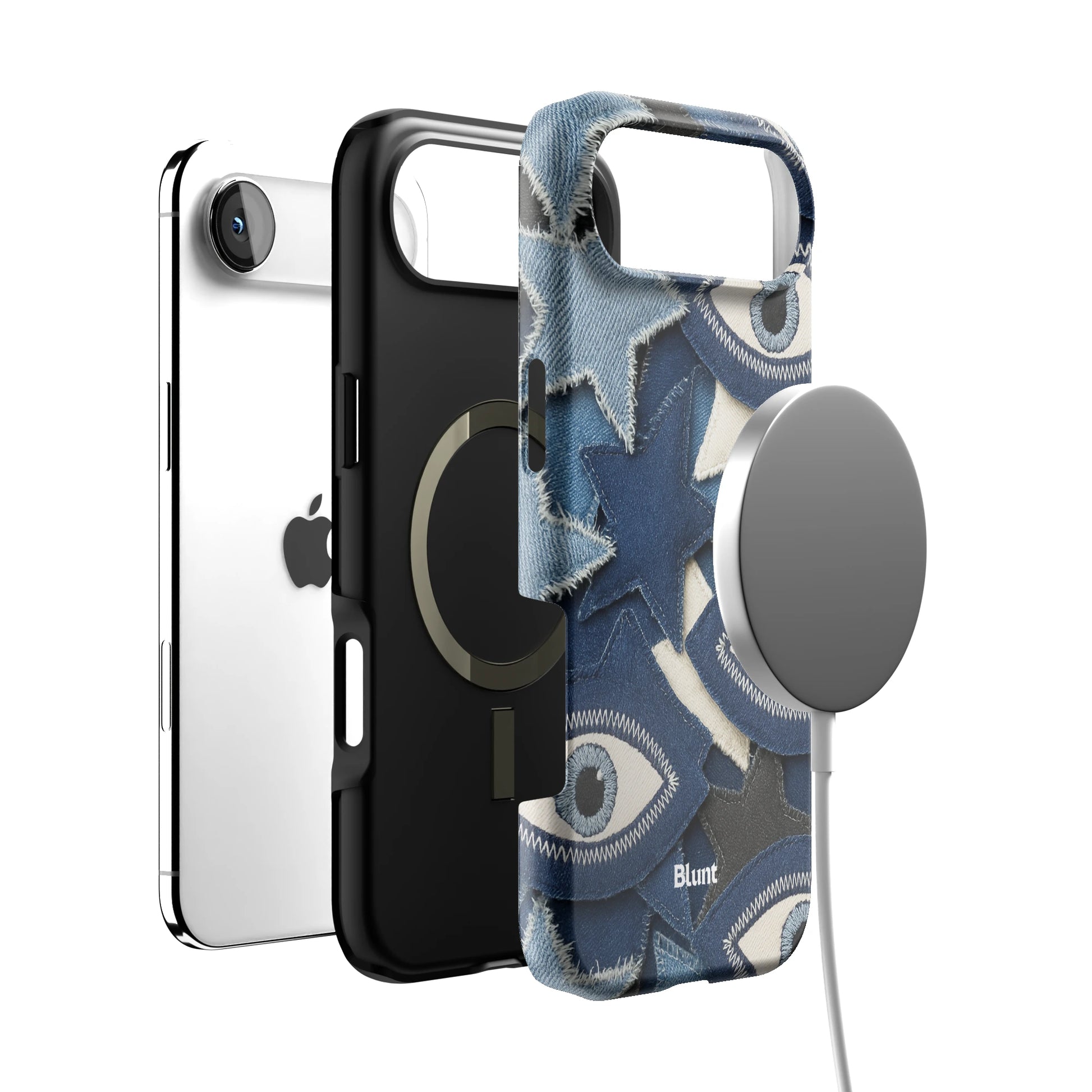 Evil Eye Denim iPhone Case gallery - Iphone_17_Air_4