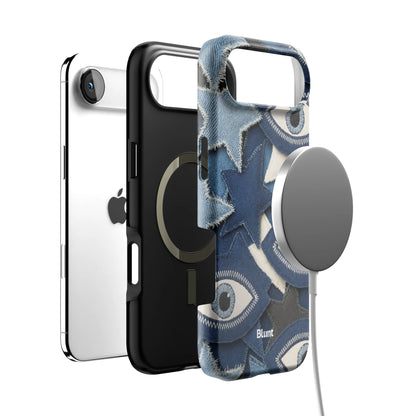 Evil Eye Denim iPhone Case gallery - Iphone_17_Air_4