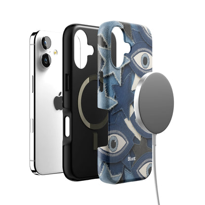 Evil Eye Denim iPhone Case gallery - Iphone_17_Iphone_4