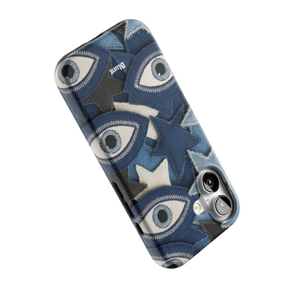 Evil Eye Denim iPhone Case gallery - Iphone_17_Iphone_5
