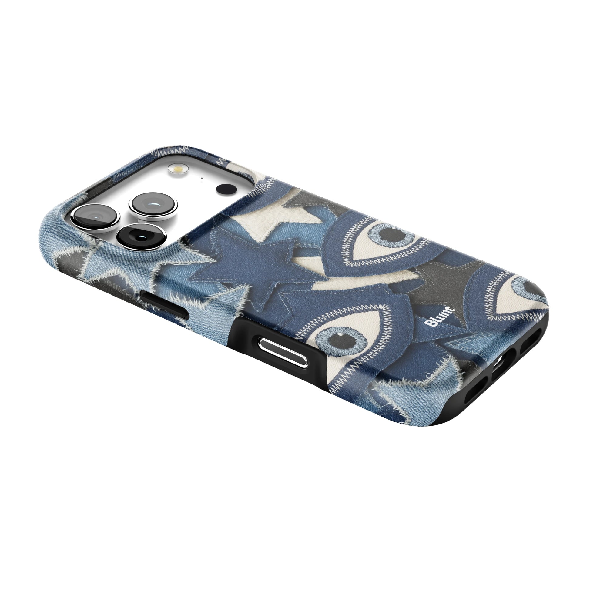 Evil Eye Denim iPhone Case gallery - Iphone_17_Pro_2
