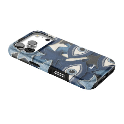 Evil Eye Denim iPhone Case gallery - Iphone_17_Pro_2