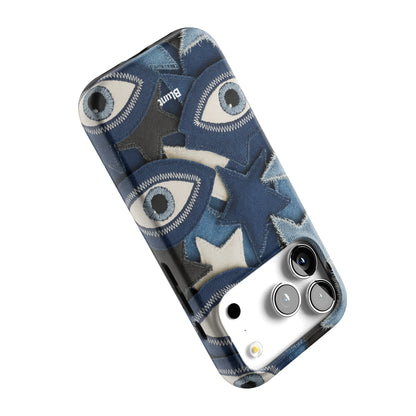 Evil Eye Denim iPhone Case gallery - Iphone_17_Pro_5