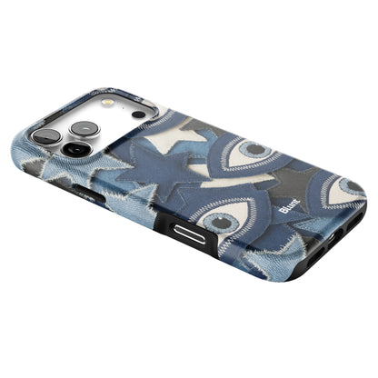 Evil Eye Denim iPhone Case gallery - Iphone_17_Pro_Max_2