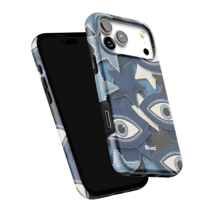 Evil Eye Denim iPhone Case gallery - Iphone_17_Pro_Max_6