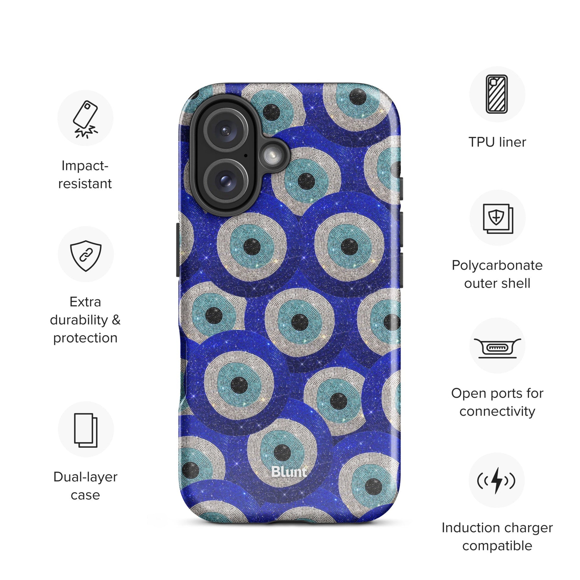 Evil Eye Love iPhone Case - Blunt Cases