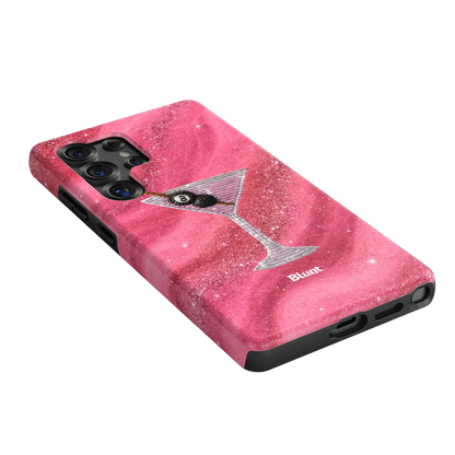 Pink-Happy-Hour-samsung-case-Galaxy S25 Ultra-2