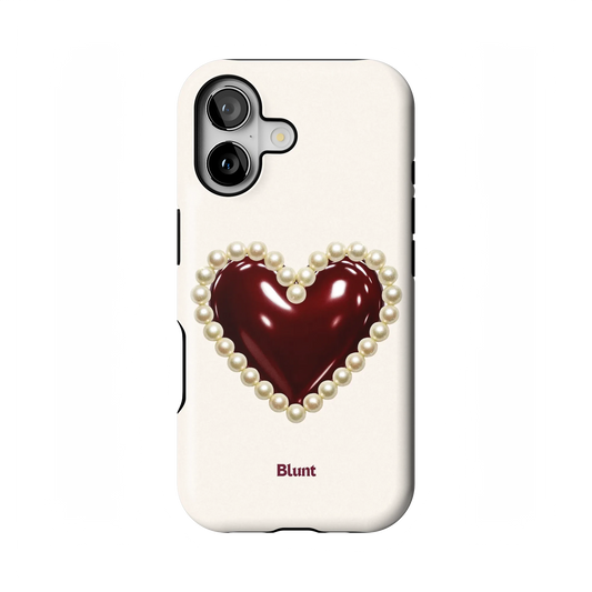 Maroon Muse iPhone Case