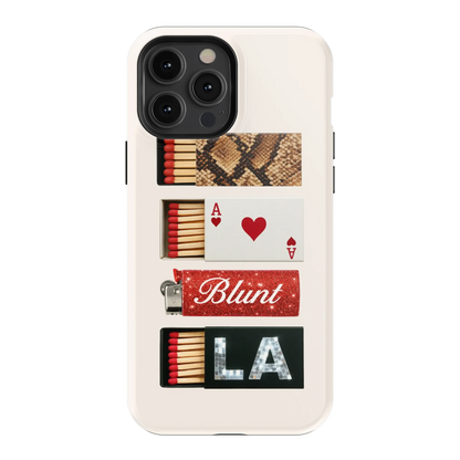 Cream Match iPhone Case