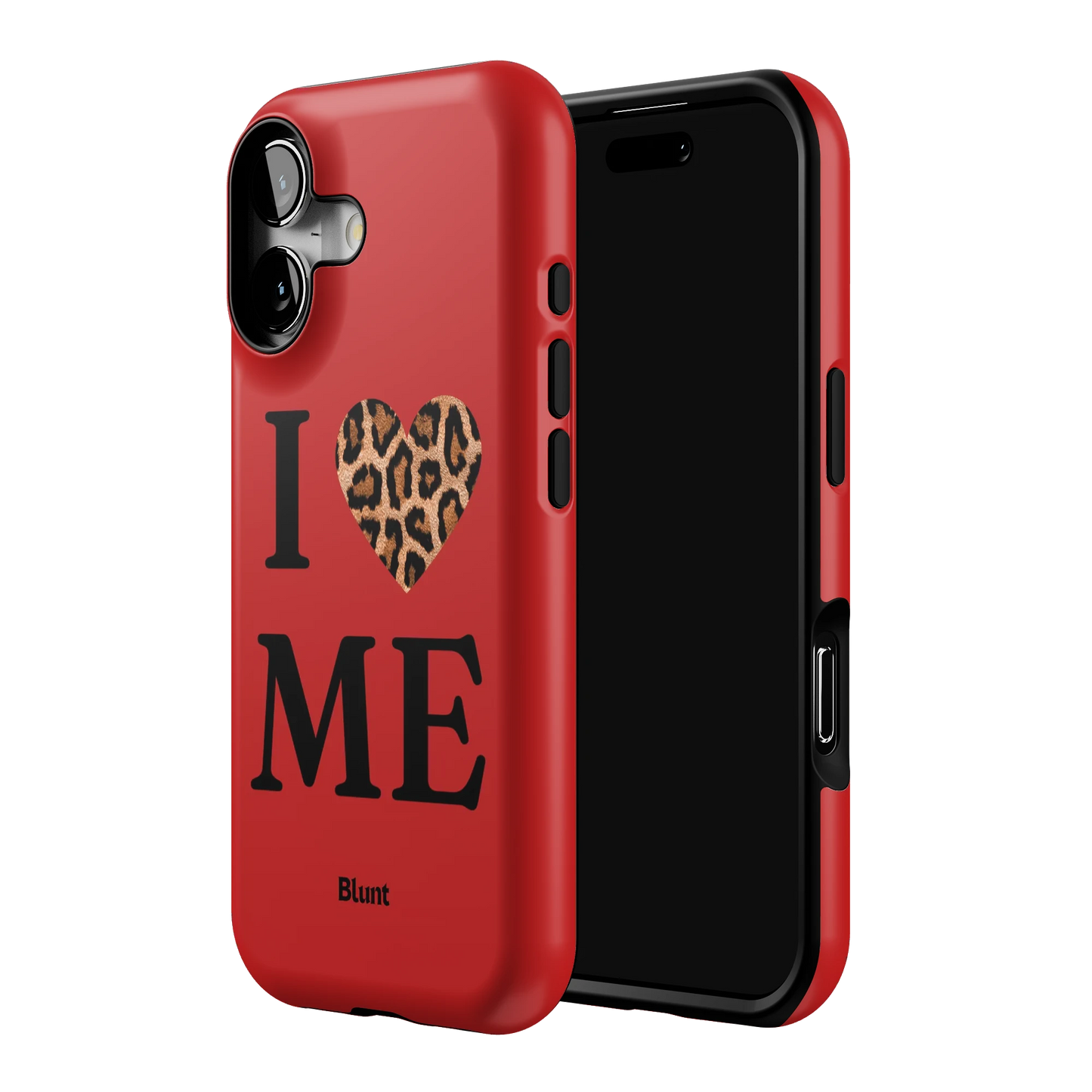 Red I Love Me iPhone Case
