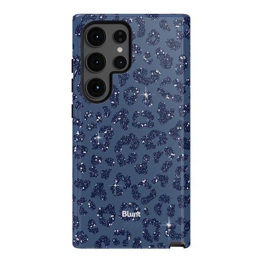 Blue Cheetah Print Samsung Case