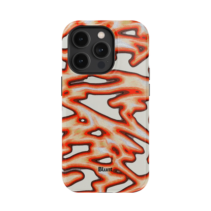 Molten Grid iPhone Case