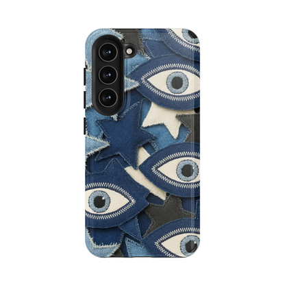 Evil Eye Denim Samsung Case