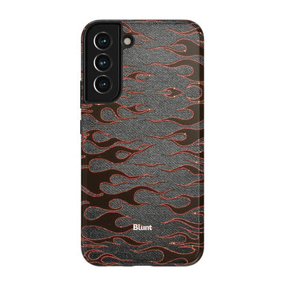 Steel Flame Samsung Case