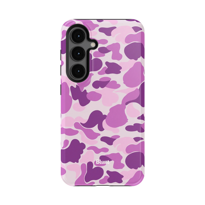 Purple Camo Samsung Case