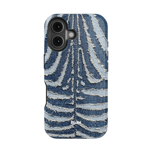 Denim Zib iPhone Case