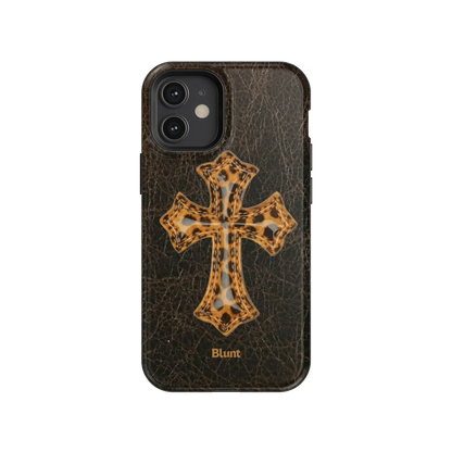 Golden Celine iPhone Case