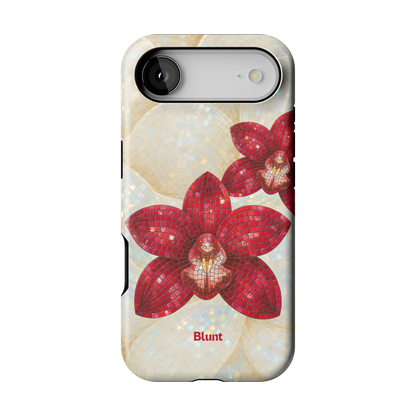 Crimson Orchid iPhone Case