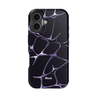 Violet Web iPhone Case