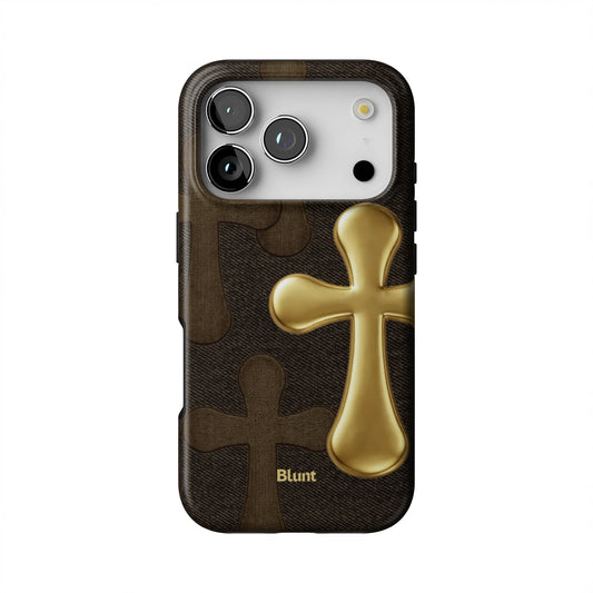 Gold-Patch-iphone-case-iPhone 17 Pro-1