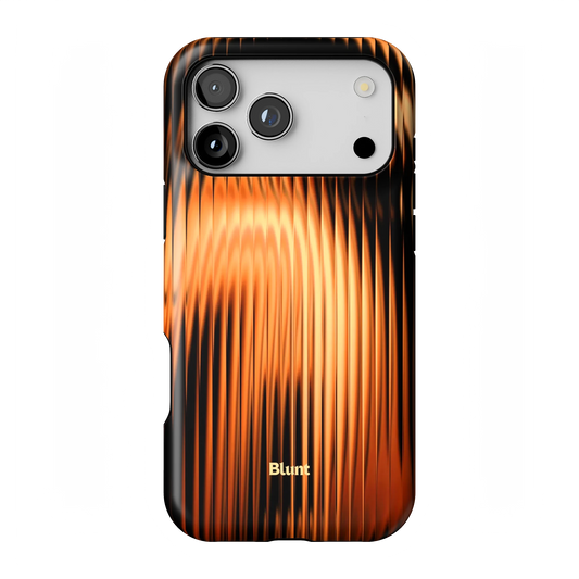 Copper Ripple iPhone Case