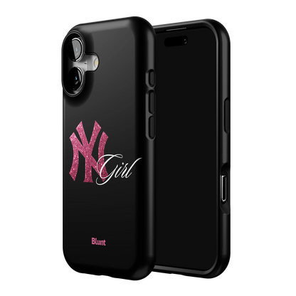 NYC girl iPhone Case