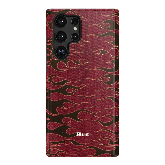 Crimson Fire Samsung Case