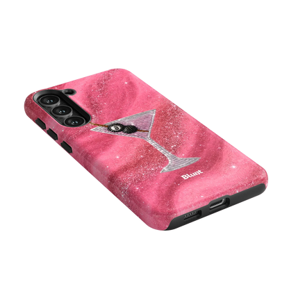 Pink-Happy-Hour-samsung-case-Galaxy S23 Plus-2