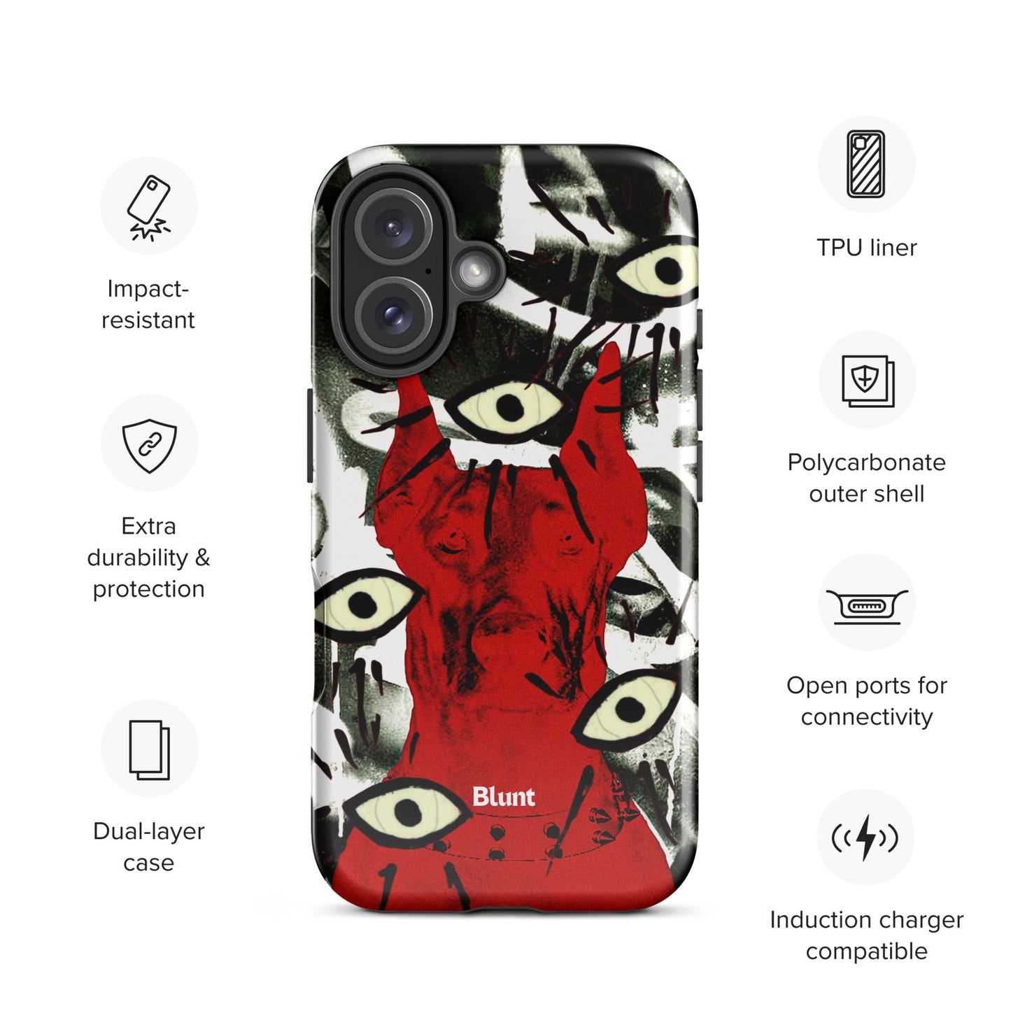 Eyes On Me iPhone Case - Blunt Cases