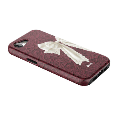 Velvet-Bow-iphone-case-iPhone 17 E-2