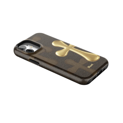 Gold-Patch-iphone-case-iPhone 12 Mini-2