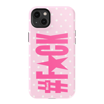 Pink Polka Riot iPhone Case