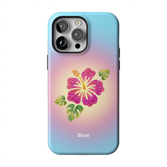 Hibiscus-Glow-iphone-case-iPhone 14 Pro Max-1