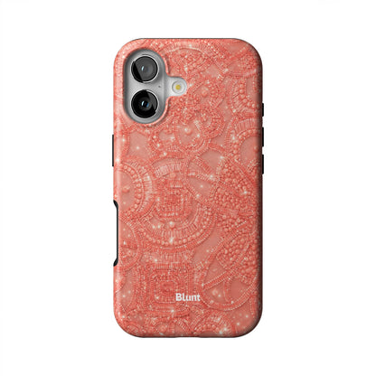Coral-Glam-iphone-case-iPhone 17-1