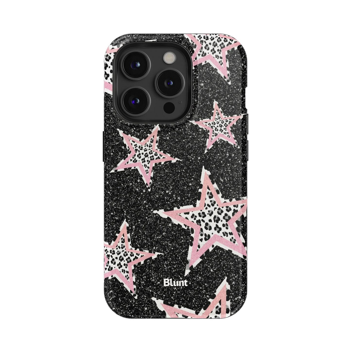 Pink Zebra Stars iPhone Case