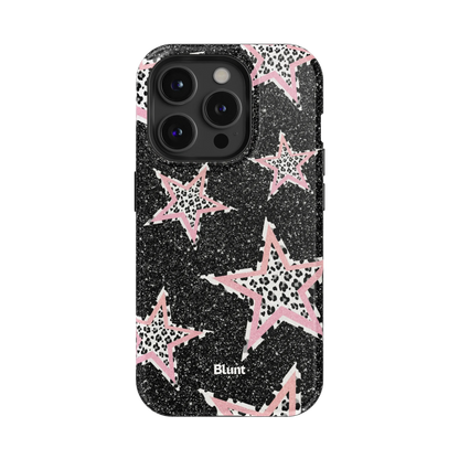 Pink Zebra Stars iPhone Case