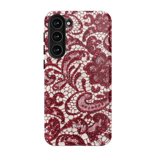 Crimson Lace Samsung Case