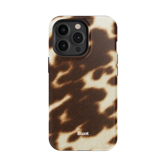 Rustic Cowhide iPhone Case