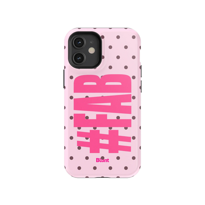Pink Dot Fab iPhone Case