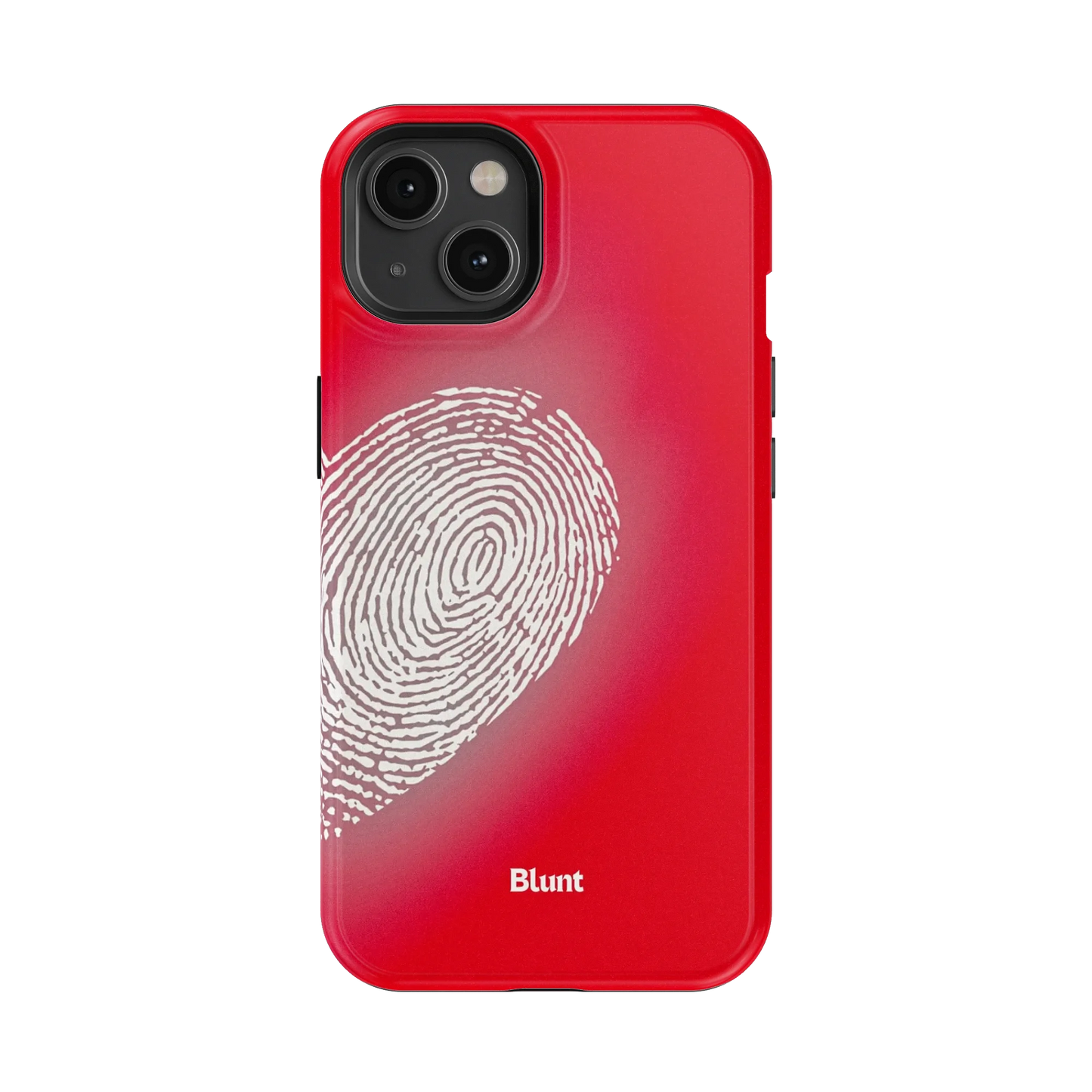 Heart Print Red iPhone Case