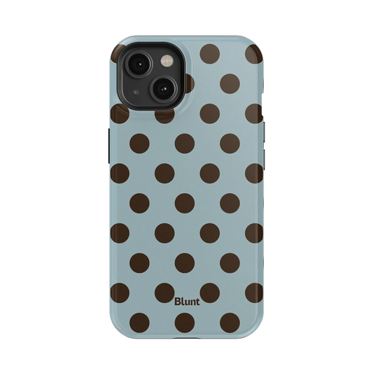 Seafoam Dot iPhone Case