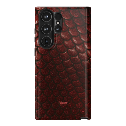 Crimson Depth Samsung Case