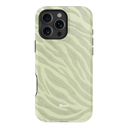 Sage Zebra iPhone Case